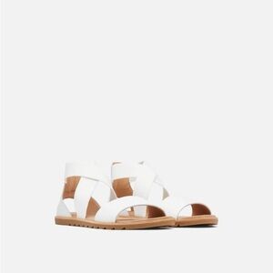 Sorel Ella II sandals in white - size 8